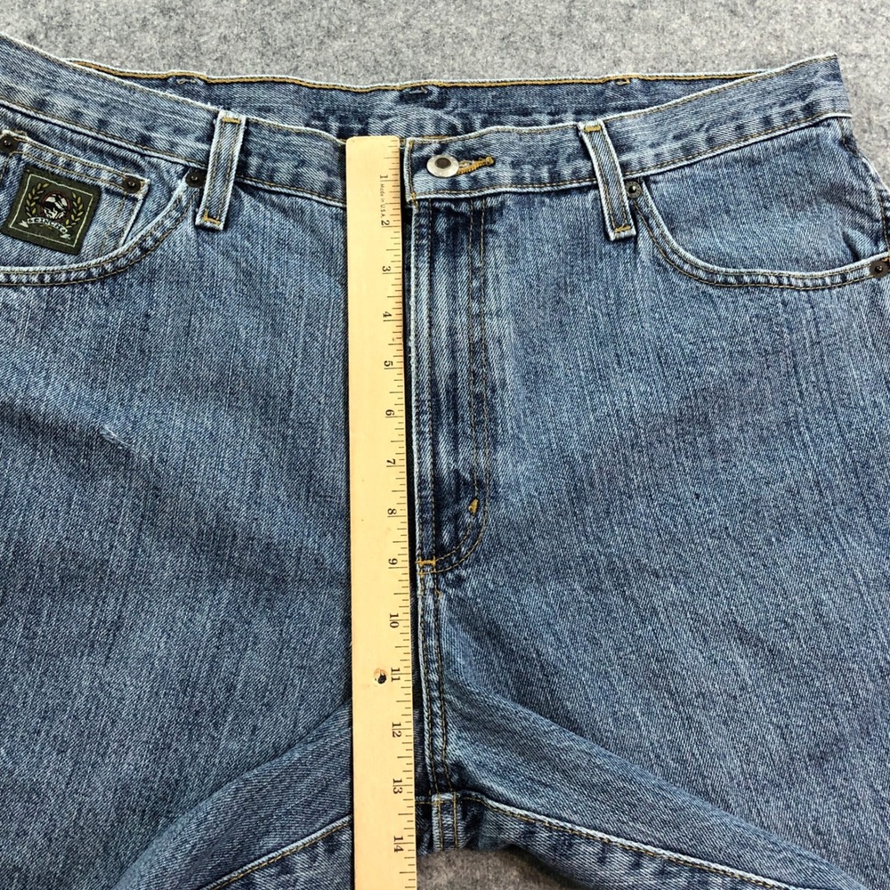Cinch Mens Jeans 36X30 Straight Leg Blue Medium Wash Regular Fit Green Label - Picture 9 of 14
